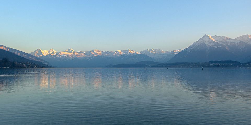 Lakeside Swiss holidays in Thun